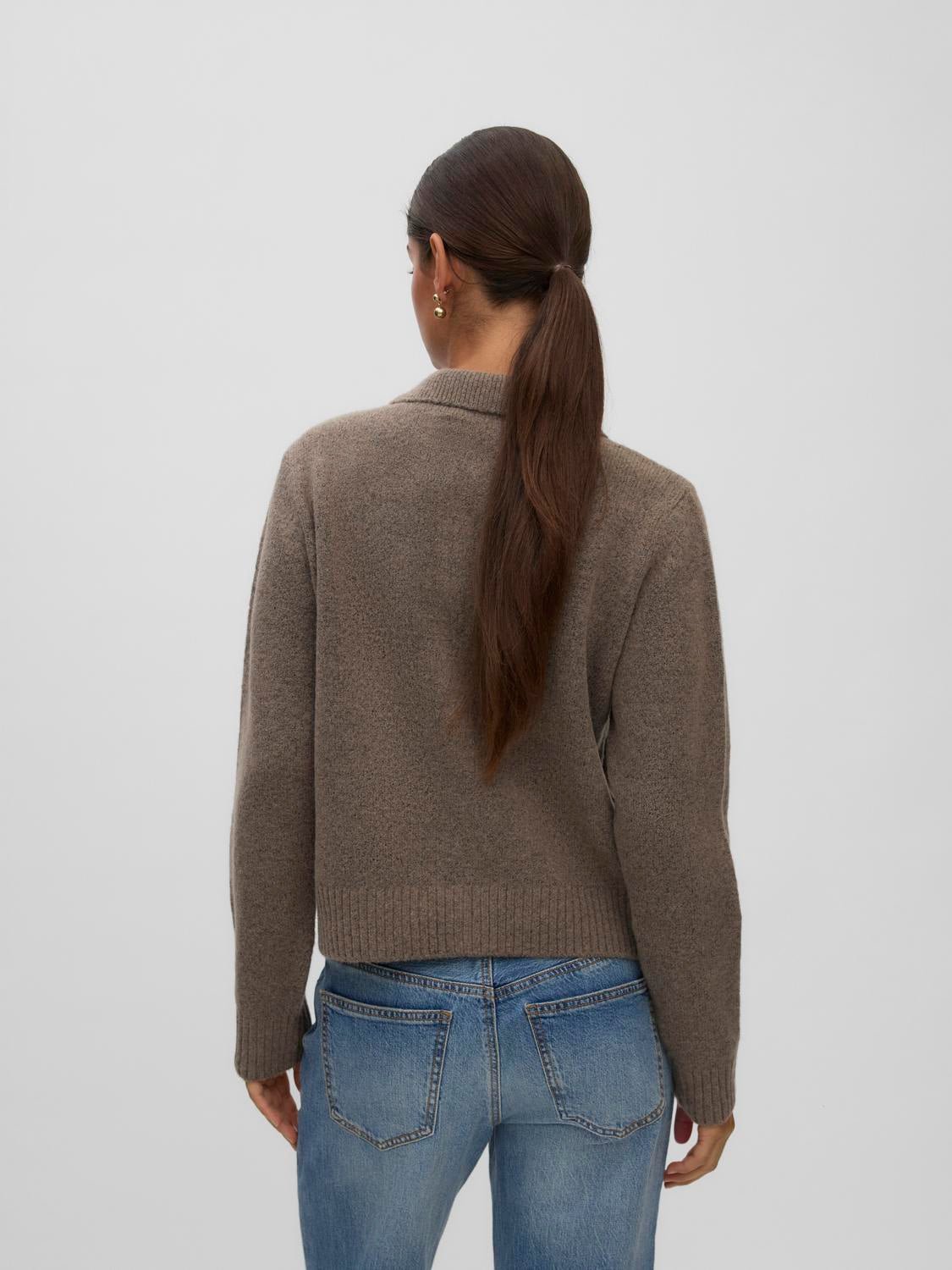 VMCAVALLO Pullover - Fossil - VERO MODA & VILA Bergvik